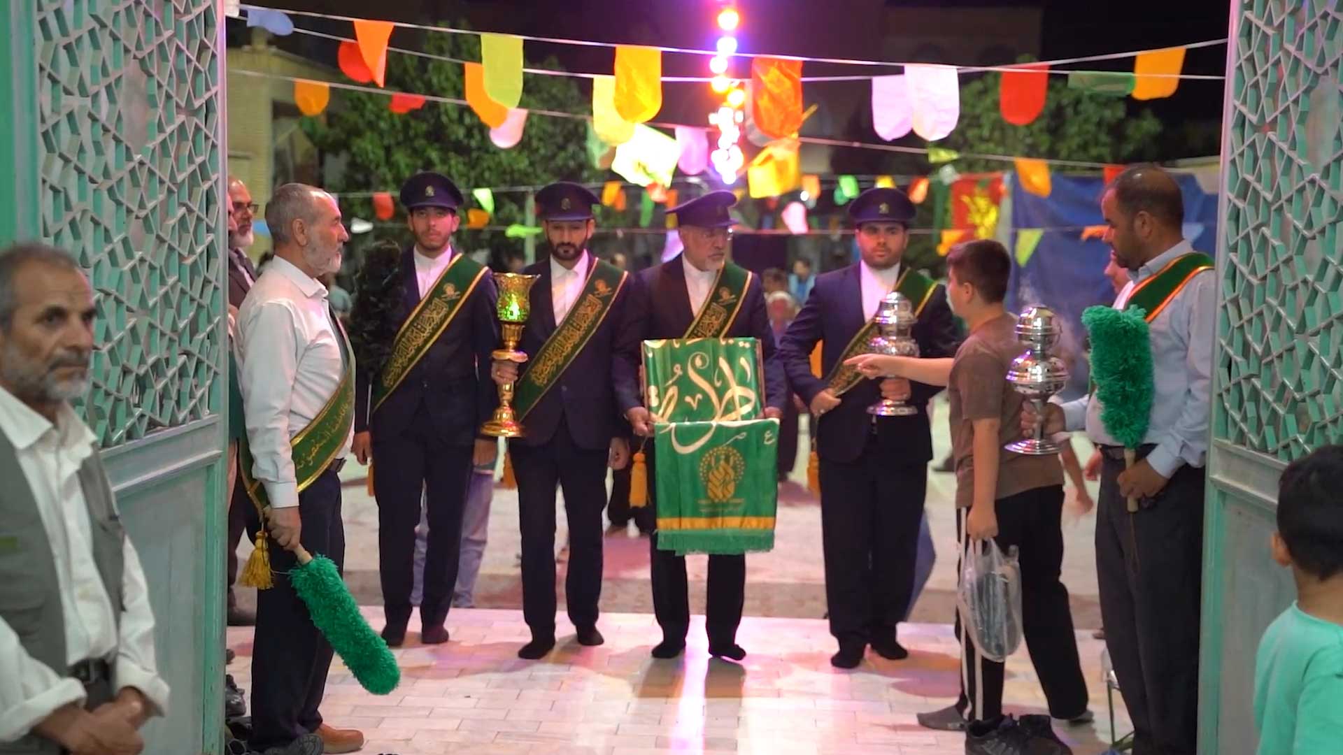 محفل جشن بزرگ عید سعید غدیر در شهر جعفریه